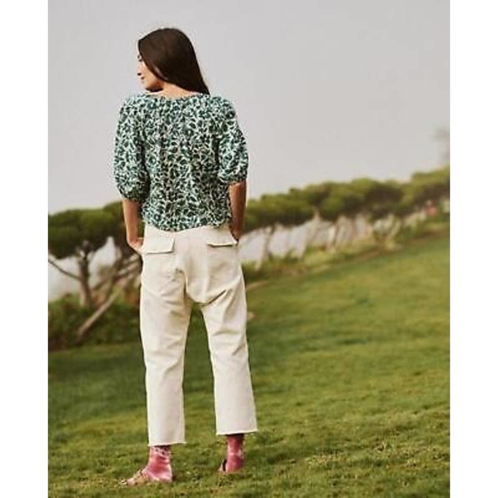The Great Belted Ranger Pants in Cream sz 3